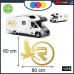 ADESIVO PER CAMPER - RIMOR AQUILE - DECORATIVI - Cod. 1278 (Oro) ADESIVO PER CAMPER - RIMOR AQUILE - DECORATIVI - Cod. 1278 (Oro)