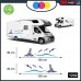 KIT 2 ADESIVI FARO, ONDE E GABBIANI - - COLORE: BLU E CELESTE - - DECORATIVI PER AMBEDUE LE FIANCATE - - - PER CAMPER, FURGONI E VAN - - - Cod. 1242 KIT 2 ADESIVI FARO, ONDE E GABBIANI - - COLORE: BLU E CELESTE - - DECORATIVI PER AMBEDUE LE FIANCATE - - - PER CAMPER, FURGONI E VAN - - - Cod. 1242