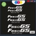 6 ADESIVI BMW G650GS - ADESIVI PER MOTO - rally touring sticker decal Moto Cod. 1280 (Bianco) 6 ADESIVI BMW G650GS - ADESIVI PER MOTO - rally touring sticker decal Moto Cod. 1280 (Bianco)
