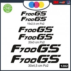 6 ADESIVI BMW F700GS - ADESIVI PER MOTO - rally touring sticker decal Moto Cod. 1282 (Nero) 6 ADESIVI BMW F700GS - ADESIVI PER MOTO - rally touring sticker decal Moto Cod. 1282 (Nero)