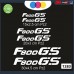 6 ADESIVI BMW F800GS - ADESIVI PER MOTO - rally touring sticker decal Moto Cod. 1283 (Bianco) 6 ADESIVI BMW F800GS - ADESIVI PER MOTO - rally touring sticker decal Moto Cod. 1283 (Bianco)