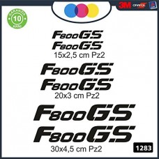 6 ADESIVI BMW F800GS - ADESIVI PER MOTO - rally touring sticker decal Moto Cod. 1283 (Nero) 6 ADESIVI BMW F800GS - ADESIVI PER MOTO - rally touring sticker decal Moto Cod. 1283 (Nero)