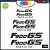 6 ADESIVI BMW F800GS - ADESIVI PER MOTO - rally touring sticker decal Moto Cod. 1283 (Nero) 6 ADESIVI BMW F800GS - ADESIVI PER MOTO - rally touring sticker decal Moto Cod. 1283 (Nero)