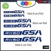 KIT 6 ADESIVI PER MOTO -BMW R1150 GSA - rally touring sticker decal Moto Cod. 1284 (Blu) KIT 6 ADESIVI PER MOTO -BMW R1150 GSA - rally touring sticker decal Moto Cod. 1284 (Blu)