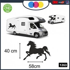 KIT 1 -NERO- CAVALLO IN CORSA -BLACK HORSE - ADESIVO PER CAMPER - DECORATIVO FIANCATA - - - PER CAMPER, FURGONI E VAN - - - Cod. 1263 KIT 1 -NERO- CAVALLO IN CORSA -BLACK HORSE - ADESIVO PER CAMPER - DECORATIVO FIANCATA - - - PER CAMPER, FURGONI E VAN - - - Cod. 1263