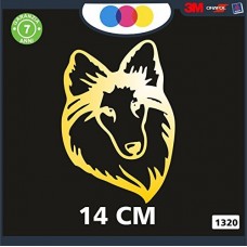 ADESIVO PER AUTO - CANE - COLLIE - STICKERS - notebook - cane, cani, adesivi cani, STICKERS auto - accessori, stickers, decal Cod 1320 (Oro) ADESIVO PER AUTO - CANE - COLLIE - STICKERS - notebook - cane, cani, adesivi cani, STICKERS auto - accessori, stickers, decal Cod 1320 (Oro)