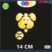 ADESIVO PER AUTO -CAGNOLINO CON PALLINA - STICKERS notebook - cane, cani, adesivi cani, STICKERS auto - accessori, stickers, decal Cod 1311 (Oro) ADESIVO PER AUTO -CAGNOLINO CON PALLINA - STICKERS notebook - cane, cani, adesivi cani, STICKERS auto - accessori, stickers, decal Cod 1311 (Oro)