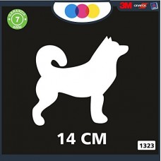 ADESIVO PER AUTO -SAGOMA CANE - STICKERS - notebook - cane, cani, adesivi cani, STICKERS auto - accessori, stickers, decal Cod 1323 (Bianco) ADESIVO PER AUTO -SAGOMA CANE - STICKERS - notebook - cane, cani, adesivi cani, STICKERS auto - accessori, stickers, decal Cod 1323 (Bianco)