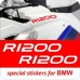 2 ADESIVI BMW - R1200 - PER FIANCATA -BAULETTO - VALIGIA MOTO- BMW - MOTO - TRAVEL- TRAVELER - ROSSO- 2 ADESIVI BMW - R1200 - PER FIANCATA -BAULETTO - VALIGIA MOTO- BMW - MOTO - TRAVEL- TRAVELER - ROSSO-