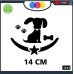 ADESIVO PER AUTO -CAGNOLINO CON STELLINA - OSSO - ZAMPETTE -STICKERS notebook - cane, cani, adesivi cani, STICKERS auto - accessori, stickers, decal Cod 1313 (Nero) ADESIVO PER AUTO -CAGNOLINO CON STELLINA - OSSO - ZAMPETTE -STICKERS notebook - cane, cani, adesivi cani, STICKERS auto - accessori, stickers, decal Cod 1313 (Nero)