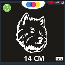 ADESIVO PER AUTO - CANE - CUCCIOLO - STICKERS - notebook - cane, cani, adesivi cani, STICKERS auto - accessori, stickers, decal Cod 1319 (Bianco) ADESIVO PER AUTO - CANE - CUCCIOLO - STICKERS - notebook - cane, cani, adesivi cani, STICKERS auto - accessori, stickers, decal Cod 1319 (Bianco)