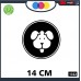 ADESIVO PER AUTO -CAGNOLINO -LINGUA - SMORFIA - STICKERS notebook - cane, cani, adesivi cani, STICKERS auto - accessori, stickers, decal Cod 1322 (Bianco) ADESIVO PER AUTO -CAGNOLINO -LINGUA - SMORFIA - STICKERS notebook - cane, cani, adesivi cani, STICKERS auto - accessori, stickers, decal Cod 1322 (Bianco)