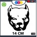 ADESIVO PER AUTO - CANE PITBULL -PITBULL - STICKERS - notebook - cane, cani, adesivi cani, STICKERS auto - accessori, stickers, decal Cod 1338 (Nero) ADESIVO PER AUTO - CANE PITBULL -PITBULL - STICKERS - notebook - cane, cani, adesivi cani, STICKERS auto - accessori, stickers, decal Cod 1338 (Nero)