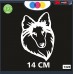 ADESIVO PER AUTO - CANE - COLLIE - STICKERS - notebook - cane, cani, adesivi cani, STICKERS auto - accessori, stickers, decal Cod 1320 (Bianco) ADESIVO PER AUTO - CANE - COLLIE - STICKERS - notebook - cane, cani, adesivi cani, STICKERS auto - accessori, stickers, decal Cod 1320 (Bianco)