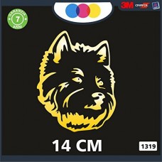 ADESIVO PER AUTO - CANE - CUCCIOLO - STICKERS - notebook - cane, cani, adesivi cani, STICKERS auto - accessori, stickers, decal Cod 1319 (Oro) ADESIVO PER AUTO - CANE - CUCCIOLO - STICKERS - notebook - cane, cani, adesivi cani, STICKERS auto - accessori, stickers, decal Cod 1319 (Oro)