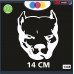 ADESIVO PER AUTO - CANE PITBULL -PITBULL - STICKERS - notebook - cane, cani, adesivi cani, STICKERS auto - accessori, stickers, decal Cod 1338 (Bianco) ADESIVO PER AUTO - CANE PITBULL -PITBULL - STICKERS - notebook - cane, cani, adesivi cani, STICKERS auto - accessori, stickers, decal Cod 1338 (Bianco)