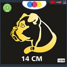 ADESIVO PER AUTO - CANE - BOXER PROFILO - STICKERS - notebook - cane, cani, adesivi cani, STICKERS auto - accessori, stickers, decal Cod 1318 (Oro) ADESIVO PER AUTO - CANE - BOXER PROFILO - STICKERS - notebook - cane, cani, adesivi cani, STICKERS auto - accessori, stickers, decal Cod 1318 (Oro)