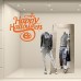 VH0602 Adesivi Murali Wall Art - Zucca Halloween - Misure 60x55 cm - arancio - Vetrofanie per Halloween, vetrine negozi, stickers VH0602 Adesivi Murali Wall Art - Zucca Halloween - Misure 60x55 cm - arancio - Vetrofanie per Halloween, vetrine negozi, stickers