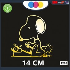 ADESIVO PER AUTO - SNOOPY -STICKERS notebook - cane, cani, adesivi cani, STICKERS auto - accessori, stickers, decal Cod 1296 (Oro) ADESIVO PER AUTO - SNOOPY -STICKERS notebook - cane, cani, adesivi cani, STICKERS auto - accessori, stickers, decal Cod 1296 (Oro)
