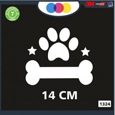 ADESIVO PER AUTO - ZAMPA - ZAMPETTA - ORMA - STELLINE - OSSO - ZAMPETTE -STICKERS notebook - cane, cani, adesivi cani, STICKERS auto - accessori, stickers, decal Cod 1324 (Bianco) ADESIVO PER AUTO - ZAMPA - ZAMPETTA - ORMA - STELLINE - OSSO - ZAMPETTE -STICKERS notebook - cane, cani, adesivi cani, STICKERS auto - accessori, stickers, decal Cod 1324 (Bianco)