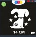 ADESIVO PER AUTO -CAGNOLINO CON STELLINE - STICKERS notebook - cane, cani, adesivi cani, STICKERS auto - accessori, stickers, decal Cod 1310 (Binaco) ADESIVO PER AUTO -CAGNOLINO CON STELLINE - STICKERS notebook - cane, cani, adesivi cani, STICKERS auto - accessori, stickers, decal Cod 1310 (Binaco)