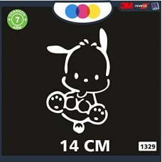 ADESIVO PER AUTO -CAGNOLINO - CUCCIOLO - STICKERS notebook - cane, cani, adesivi cani, STICKERS auto - accessori, stickers, decal Cod 1329 (Bianco) ADESIVO PER AUTO -CAGNOLINO - CUCCIOLO - STICKERS notebook - cane, cani, adesivi cani, STICKERS auto - accessori, stickers, decal Cod 1329 (Bianco)