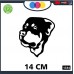ADESIVO PER AUTO - CANE ROTTWEILER - STICKERS - notebook - cane, cani, adesivi cani, STICKERS auto - accessori, stickers, decal Cod 1334 (Nero) ADESIVO PER AUTO - CANE ROTTWEILER - STICKERS - notebook - cane, cani, adesivi cani, STICKERS auto - accessori, stickers, decal Cod 1334 (Nero)