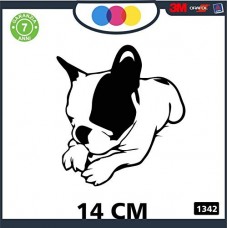 ADESIVO PER AUTO - CANE - CUCCIOLO BULLDOG FRANCESE - STICKERS - notebook - cane, cani, adesivi cani, STICKERS auto - accessori, stickers, decal Cod 1342 (Nero) ADESIVO PER AUTO - CANE - CUCCIOLO BULLDOG FRANCESE - STICKERS - notebook - cane, cani, adesivi cani, STICKERS auto - accessori, stickers, decal Cod 1342 (Nero)