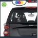 ADESIVO PER AUTO - SNOOPY - WOODSTOCK - OCCHIALI DA SOLE - SUNGLASSES - STICKERS notebook - cane, cani, adesivi cani, STICKERS auto - accessori, stickers, decal Cod.1306