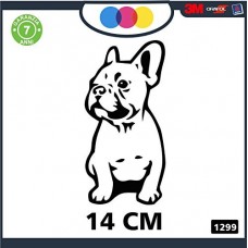 ADESIVO PER AUTO - BULLDOG FRANCESE- STICKERS notebook - cane, cani, adesivi cani, STICKERS auto - accessori, stickers, decal Cod 1299 (Nero) ADESIVO PER AUTO - BULLDOG FRANCESE- STICKERS notebook - cane, cani, adesivi cani, STICKERS auto - accessori, stickers, decal Cod 1299 (Nero)