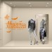 VH0475 Adesivi Murali Wall Art - Happy Halloween 8 - Misure 100x61 cm - arancio - Vetrofanie per Halloween, vetrine negozi, stickers VH0475 Adesivi Murali Wall Art - Happy Halloween 8 - Misure 100x61 cm - arancio - Vetrofanie per Halloween, vetrine negozi, stickers