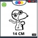 ADESIVO PER AUTO - SNOOPY - AVIATORE- AVIATOR - STICKERS notebook - cane, cani, adesivi cani, STICKERS auto - accessori, stickers, decal Cod.1307 (Nero) ADESIVO PER AUTO - SNOOPY - AVIATORE- AVIATOR - STICKERS notebook - cane, cani, adesivi cani, STICKERS auto - accessori, stickers, decal Cod.1307 (Nero)