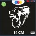 ADESIVO PER AUTO - CANE MALTESE - STICKERS - notebook - cane, cani, adesivi cani, STICKERS auto - accessori, stickers, decal Cod 1339 (Bianco)