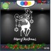 Vetrofanie natalizie e decorazioni di natale - SCRITTA MERRY CHRISTMAS - RENNA E DECORAZIONE\ COLORE:BIANCO - DECORAZIONI NATALIZIE XMAS - STICKERS , decal ,addobbi , natale , christmas Cod 1378 Vetrofanie natalizie e decorazioni di natale - SCRITTA MERRY CHRISTMAS - RENNA E DECORAZIONE\ COLORE:BIANCO - DECORAZIONI NATALIZIE XMAS - STICKERS , decal ,addobbi , natale , christmas Cod 1378