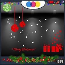 Vetrofanie natalizie e decorazioni di natale - MERRY CHRISTMAS PACCHI REGALO - PALLE DI NATALE 'COLORE: ROSSO - MERRY CHRISTMAS- DECORAZIONI NATALIZIE XMAS - STICKERS , decal ,addobbi , natale , christmas , vertofanie natalizie e decorazioni di natale Cod Vetrofanie natalizie e decorazioni di natale - MERRY CHRISTMAS PACCHI REGALO - PALLE DI NATALE 'COLORE: ROSSO - MERRY CHRISTMAS- DECORAZIONI NATALIZIE XMAS - STICKERS , decal ,addobbi , natale , christmas , vertofanie natalizie e decorazioni di natale Cod