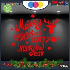 Vetrofanie natalizie e decorazioni di natale - SCRITTA MERRY CHRISTMAS \ COLORE:ROSSO - DECORAZIONI NATALIZIE XMAS - STICKERS , decal ,addobbi , natale , christmas Cod 1366-1 Vetrofanie natalizie e decorazioni di natale - SCRITTA MERRY CHRISTMAS \ COLORE:ROSSO - DECORAZIONI NATALIZIE XMAS - STICKERS , decal ,addobbi , natale , christmas Cod 1366-1