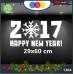 Vetrofanie natalizie e decorazioni di natale - SCRITTA 2017 HAPPY NEW YEAR BIANCO- 29 X 60 CM - DECORAZIONI NATALIZIE XMAS - STICKERS , decal ,addobbi , natale , christmas Cod 1364 Vetrofanie natalizie e decorazioni di natale - SCRITTA 2017 HAPPY NEW YEAR BIANCO- 29 X 60 CM - DECORAZIONI NATALIZIE XMAS - STICKERS , decal ,addobbi , natale , christmas Cod 1364