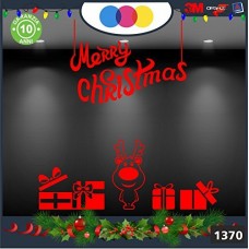 Vetrofanie natalizie e decorazioni di natale - SCRITTA MERRY CHRISTMAS - RENNA CARTOON \ COLORE ROSSO- DECORAZIONI NATALIZIE XMAS - STICKERS , decal ,addobbi , natale , christmas Cod 1370-1 Vetrofanie natalizie e decorazioni di natale - SCRITTA MERRY CHRISTMAS - RENNA CARTOON \ COLORE ROSSO- DECORAZIONI NATALIZIE XMAS - STICKERS , decal ,addobbi , natale , christmas Cod 1370-1
