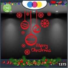 Vetrofanie natalizie e decorazioni di natale - SCRITTA MERRY CHRISTMAS - PALLINE E FIOCCHI DI NEVE \ COLORE:ROSSO- DECORAZIONI NATALIZIE XMAS - STICKERS , decal ,addobbi , natale , christmas Cod 1375-1 Vetrofanie natalizie e decorazioni di natale - SCRITTA MERRY CHRISTMAS - PALLINE E FIOCCHI DI NEVE \ COLORE:ROSSO- DECORAZIONI NATALIZIE XMAS - STICKERS , decal ,addobbi , natale , christmas Cod 1375-1