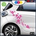 ADESIVI PER AUTO - FIORI E FARFALLE- AUTO MACCHINA - NOVITà!! auto moto camper, stickers, decal (FUCSIA) ADESIVI PER AUTO - FIORI E FARFALLE- AUTO MACCHINA - NOVITà!! auto moto camper, stickers, decal (FUCSIA)