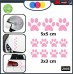 10 zampette adesive ADESIVI PER AUTO MOTO CASCHI - 3 adesivi 5X5 centimetri - 7 adesivi 3X3 centimetri - AUTO MACCHINA - NOVITà!! auto moto camper, stickers, decal Z-001-7 (ROSA) 10 zampette adesive ADESIVI PER AUTO MOTO CASCHI - 3 adesivi 5X5 centimetri - 7 adesivi 3X3 centimetri - AUTO MACCHINA - NOVITà!! auto moto camper, stickers, decal Z-001-7 (ROSA)