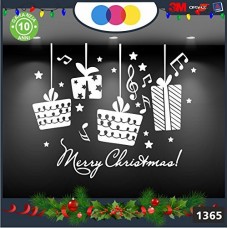 Vetrofanie natalizie e decorazioni di natale - SCRITTA MERRY CHRISTMAS \ PACCHI REGALO COLORE: BIANCO - DECORAZIONI NATALIZIE XMAS - STICKERS , decal ,addobbi , natale , christmas Cod 1365 Vetrofanie natalizie e decorazioni di natale - SCRITTA MERRY CHRISTMAS \ PACCHI REGALO COLORE: BIANCO - DECORAZIONI NATALIZIE XMAS - STICKERS , decal ,addobbi , natale , christmas Cod 1365