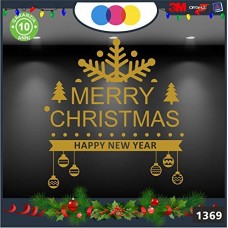 Vetrofanie natalizie e decorazioni di natale - SCRITTA MERRY CHRISTMAS - FIOCCO DI NEVE \ COLORE:ORO - DECORAZIONI NATALIZIE XMAS - STICKERS , decal ,addobbi , natale , christmas Cod 1369-2 Vetrofanie natalizie e decorazioni di natale - SCRITTA MERRY CHRISTMAS - FIOCCO DI NEVE \ COLORE:ORO - DECORAZIONI NATALIZIE XMAS - STICKERS , decal ,addobbi , natale , christmas Cod 1369-2