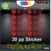 Vetrofanie natalizie e decorazioni di natale - FIOCCHI DI NEVE - SNOFLAKE -ADESIVI DI NATALE PER VETRINE - 30 PEZZI - COLORE : ROSSO - RED - MERRY CHRISTMAS- DECORAZIONI NATALIZIE XMAS - STICKERS , decal ,addobbi , natale , christmas - VETROFANIE NATALIZI Vetrofanie natalizie e decorazioni di natale - FIOCCHI DI NEVE - SNOFLAKE -ADESIVI DI NATALE PER VETRINE - 30 PEZZI - COLORE : ROSSO - RED - MERRY CHRISTMAS- DECORAZIONI NATALIZIE XMAS - STICKERS , decal ,addobbi , natale , christmas - VETROFANIE NATALIZI