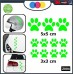 10 zampette adesive ADESIVI PER AUTO MOTO CASCHI - 3 adesivi 5X5 centimetri - 7 adesivi 3X3 centimetri - AUTO MACCHINA - NOVITà!! auto moto camper, stickers, decal Z-001-7 (VERDE-SIMIL FLUO) 10 zampette adesive ADESIVI PER AUTO MOTO CASCHI - 3 adesivi 5X5 centimetri - 7 adesivi 3X3 centimetri - AUTO MACCHINA - NOVITà!! auto moto camper, stickers, decal Z-001-7 (VERDE-SIMIL FLUO)