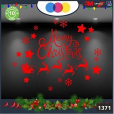 Vetrofanie natalizie e decorazioni di natale - SCRITTA MERRY CHRISTMAS - SLITTA E STELLE \ COLORE ROSSO- DECORAZIONI NATALIZIE XMAS - STICKERS , decal ,addobbi , natale , christmas Cod 1371-1 Vetrofanie natalizie e decorazioni di natale - SCRITTA MERRY CHRISTMAS - SLITTA E STELLE \ COLORE ROSSO- DECORAZIONI NATALIZIE XMAS - STICKERS , decal ,addobbi , natale , christmas Cod 1371-1