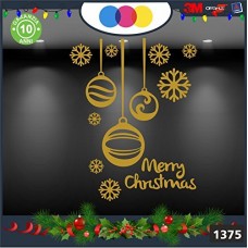 Vetrofanie natalizie e decorazioni di natale - SCRITTA MERRY CHRISTMAS -PALLINE E FIOCCHI DI NEVE \ COLORE:ORO - DECORAZIONI NATALIZIE XMAS - STICKERS , decal ,addobbi , natale , christmas Cod 1375-2 Vetrofanie natalizie e decorazioni di natale - SCRITTA MERRY CHRISTMAS -PALLINE E FIOCCHI DI NEVE \ COLORE:ORO - DECORAZIONI NATALIZIE XMAS - STICKERS , decal ,addobbi , natale , christmas Cod 1375-2