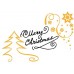 VETROFANIA 60x40 MERRY CHRISTMAS BUON NATALE ALBERO STELLE VETROFANIA 60x40 MERRY CHRISTMAS BUON NATALE ALBERO STELLE