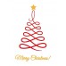 VETROFANIA 60x40 MERRY CHRISTMAS BUON NATALE ALBERO CON STELLA VETROFANIA 60x40 MERRY CHRISTMAS BUON NATALE ALBERO CON STELLA