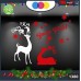 Vetrofanie natalizie e decorazioni di natale - SCRITTA BUONE FESTE FIOCCHI DI NEVE E RENNE\ COLORE:ROSSO E BIANCO - DECORAZIONI NATALIZIE XMAS - STICKERS , decal ,addobbi , natale , christmas Cod 1380-1 Vetrofanie natalizie e decorazioni di natale - SCRITTA BUONE FESTE FIOCCHI DI NEVE E RENNE\ COLORE:ROSSO E BIANCO - DECORAZIONI NATALIZIE XMAS - STICKERS , decal ,addobbi , natale , christmas Cod 1380-1